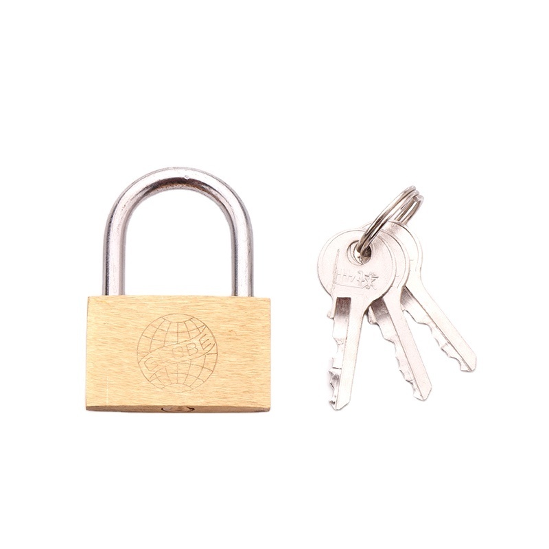 20MM 25MM Small Mini Cheap Copper Brass Padlock Top Security PadLock High Safety Padlocks Keyed Alike