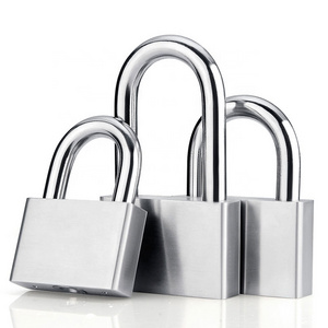 304 stainless steel anti-rust waterproof padlock for outdoor  Warehouse Gate padlock