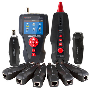 Noyafa Factory distribute test Ethernet lan cable tester with 8 remotes NF-8601W