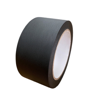 Hot melt glue Black Matte Cloth No Residue Gaffer Fabric Gaffers strong adhesive Matt Gaff Tape