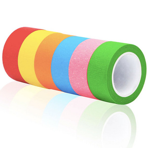 Rubber glue Painters multicolor strong Adhesive crepe Paper General purpose Masking Tape