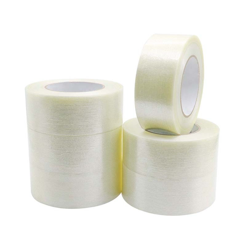 Solvent glue Manufacturers Heavy Packaging Fiberglass Wrap Glass Fiber Reinforced Seal Filament Tape