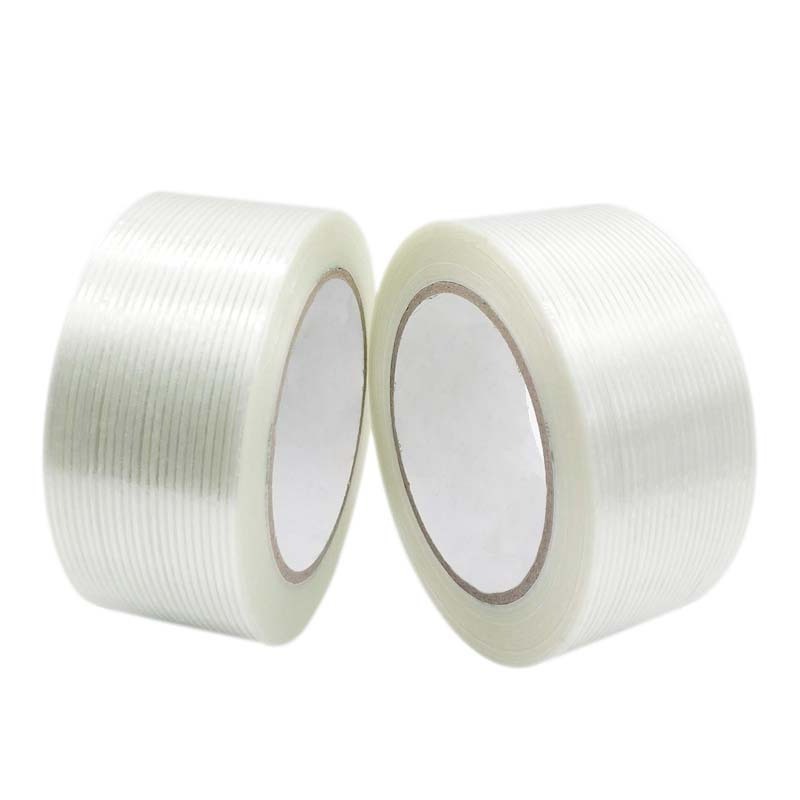 Solvent glue Manufacturers Heavy Packaging Fiberglass Wrap Glass Fiber Reinforced Seal Filament Tape