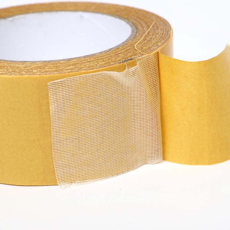 D/S hot-melt glue Rug Grip Self Adhesive Binding Easy Tear Cloth Based Double-Sided Clear Carpet Tape