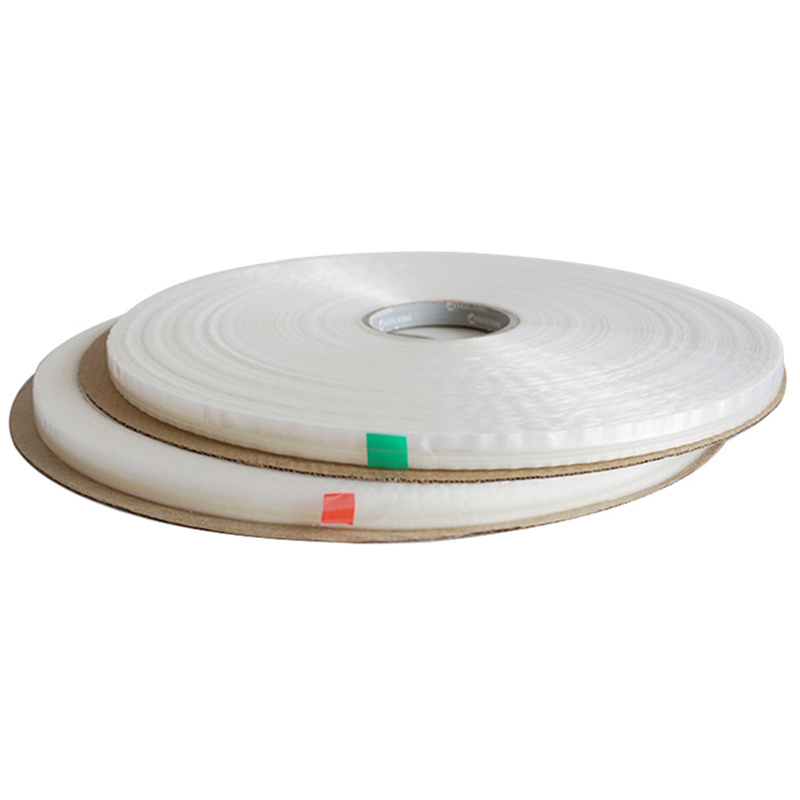 Solvent glue Competitive Price Doubled Sided Bopp Material permanent sealing tape for courier bag