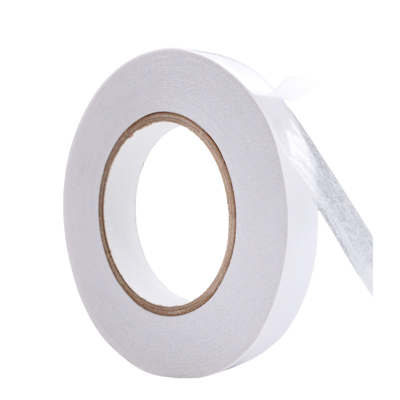 Double Sided Adhesive Tissue Craft Tape - 3/8 inch x 55 yds Acid Free Permanent Glitter Tape