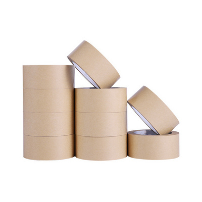 Hotmelt glue Banding Craft Recyclelable Box Manufacturers self adhesive  Kraft Paper Tape