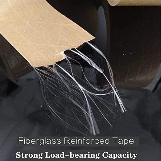 Starch glue Economy Reinforced Custom Craft Packaging Biodegradable Paper Oem Kraft Tape