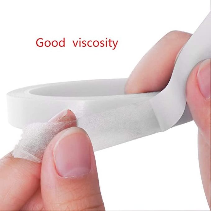 D/S water acrylic glue High Quality Strong Adhesive Coated Carved 90U Double Sided Tissue Tape