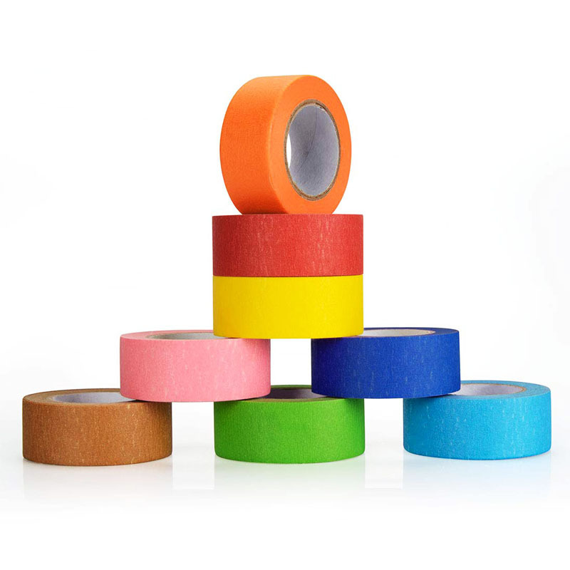 Rubber glue High quality Use Painting Colored Waterproof Single Sided General purpose Masking Tape