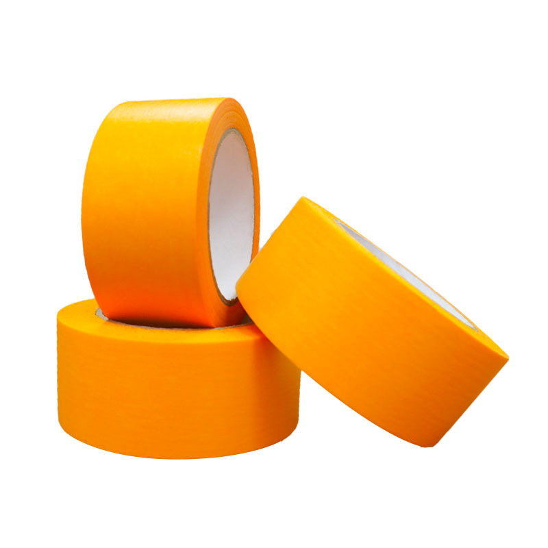 Water acrylic glue Single Sided Wholesale Smooth Orange Masking Adhesive Printed Washi Paper Tape