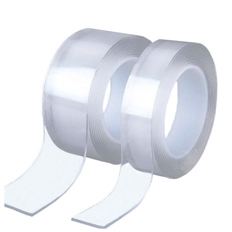 D/S High quality Heat Resistant Transparent strong adhesive Double sided Nano Tape