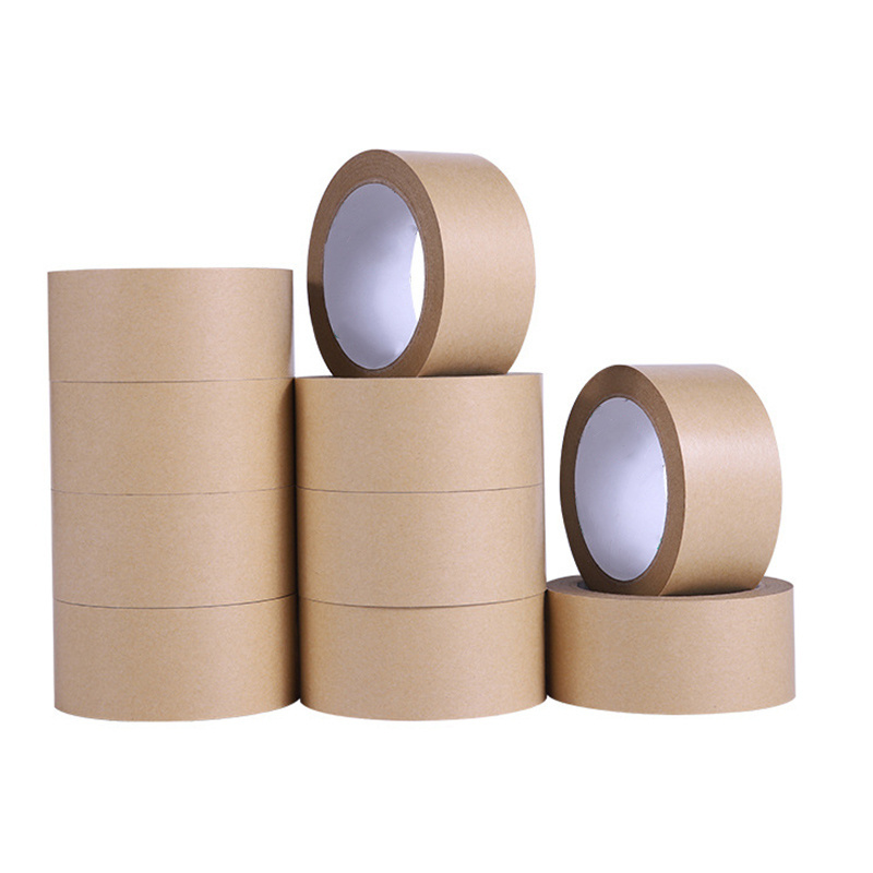 Hotmelt glue Banding Craft Recyclelable Box Manufacturers self adhesive  Kraft Paper Tape