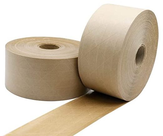 Starch glue Economy Reinforced Custom Craft Packaging Biodegradable Paper Oem Kraft Tape