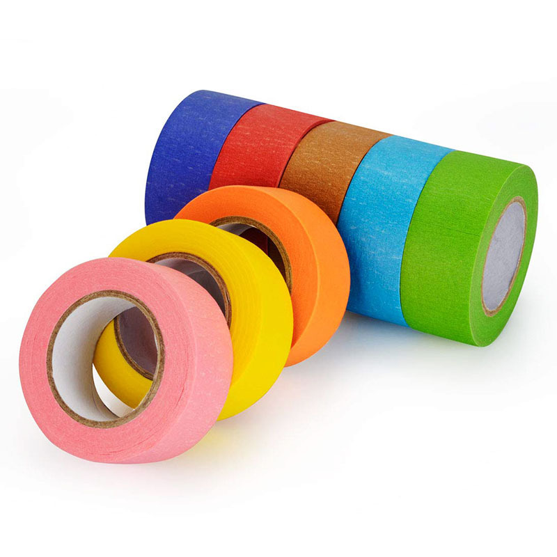 Rubber glue High quality Use Painting Colored Waterproof Single Sided General purpose Masking Tape