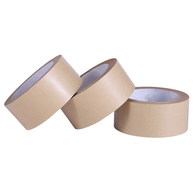 Hotmelt glue Banding Craft Recyclelable Box Manufacturers self adhesive  Kraft Paper Tape