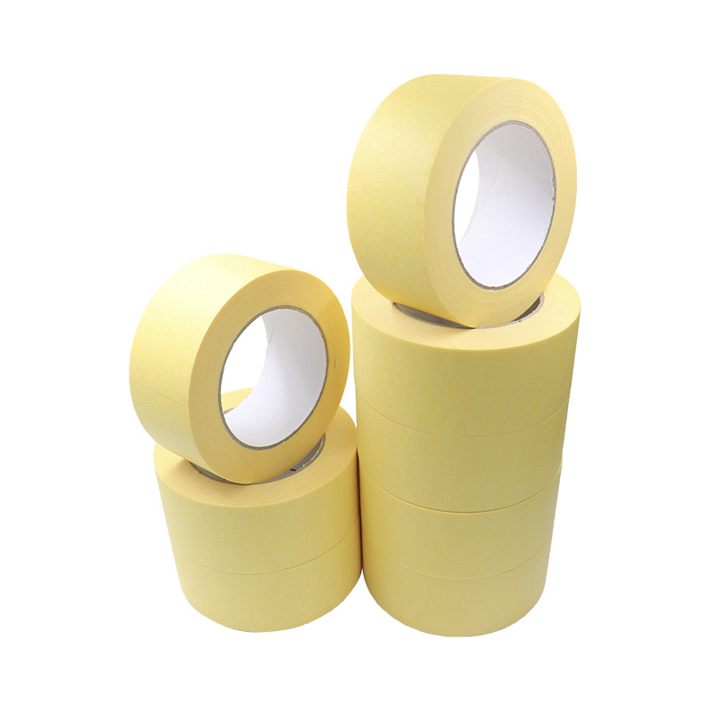 Rubber glue High quality Car Auto Paint Crepe paper 24Mm Fine Line Aotumotive masking Tape