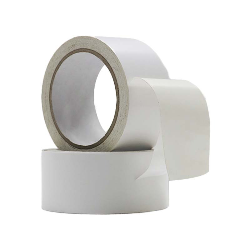 White Two Sided Stair Easy Tear Double Adhesive Face Glue Cloth Joint Super Strong Carpet Tape