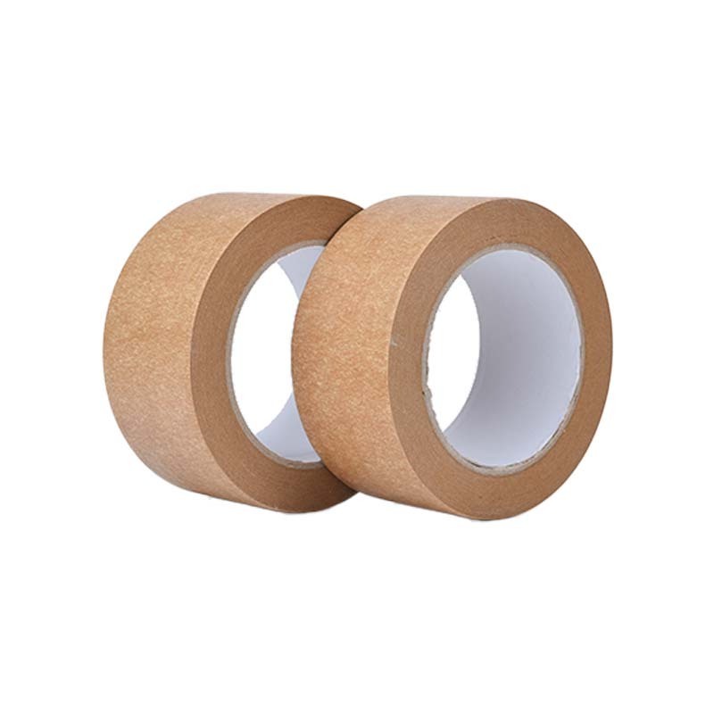 Non-Reinforced 150 MIC Water Activated Kraft Paper Craft Gummed Packaging Tape