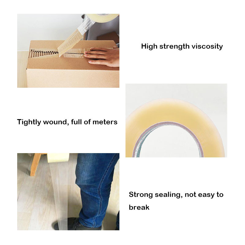 Clear Sealing Package Pallet Heavy Duty Sticky Shipping Tape