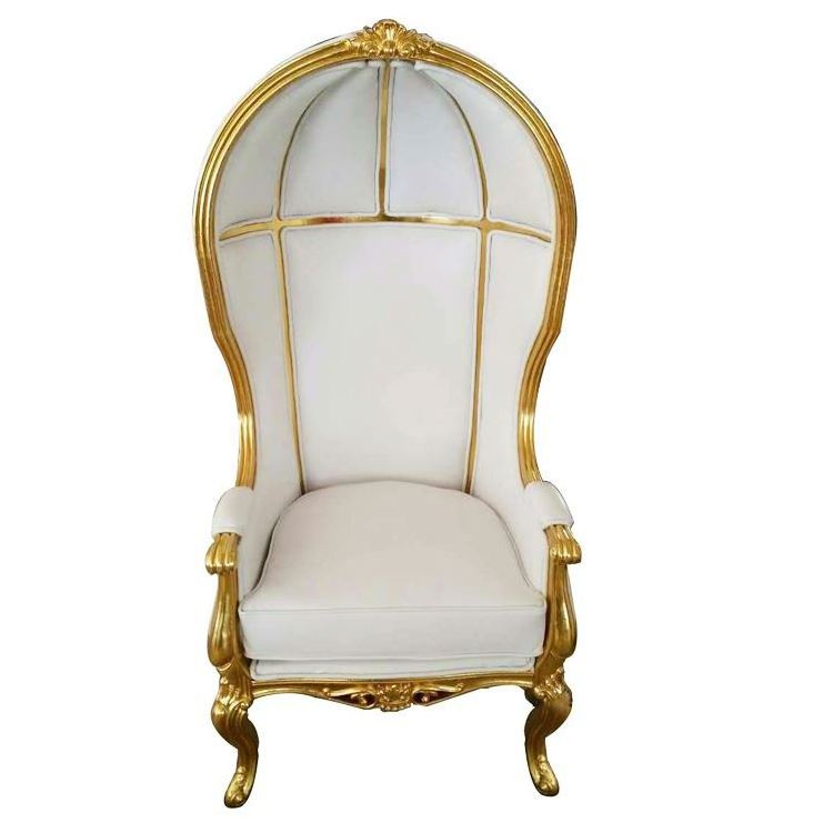 China factory king throne chair purple wooden for hall