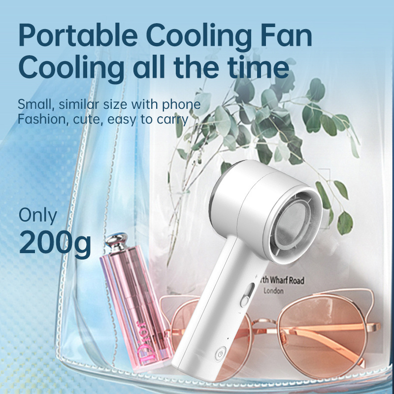 portable small hand rechargeable portable hand kica jet 2 turbo mini fan air cooling small handheld fan