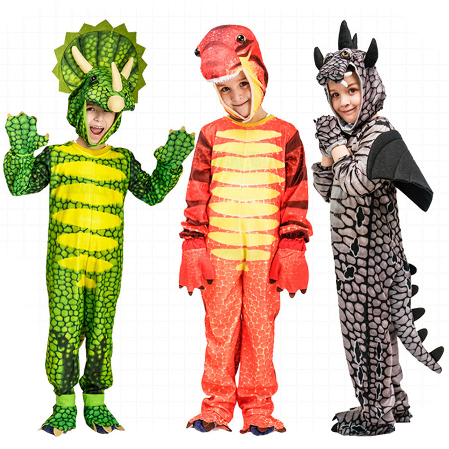 Children's dinosaur show prop costume Halloween costume party cosplay Dinosaur Horn rave party stage party costume