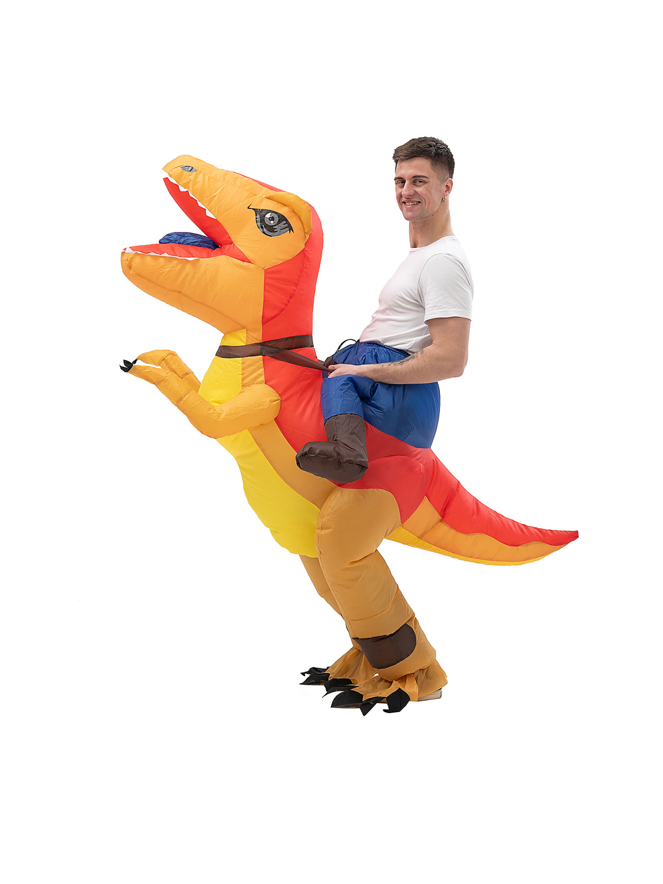 Inflatable Monster Costume Ride Dinosaur Inflatable Halloween Costume Funny Party Halloween Christmas Event Inflatable Costume