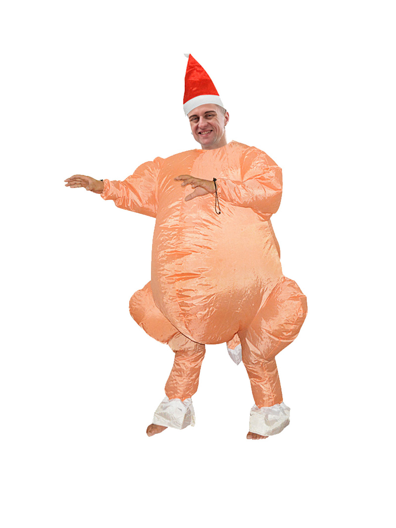 Hot Selling Product Holiday Party Adults Unisex Cosplay Inflatable Turkey Costume