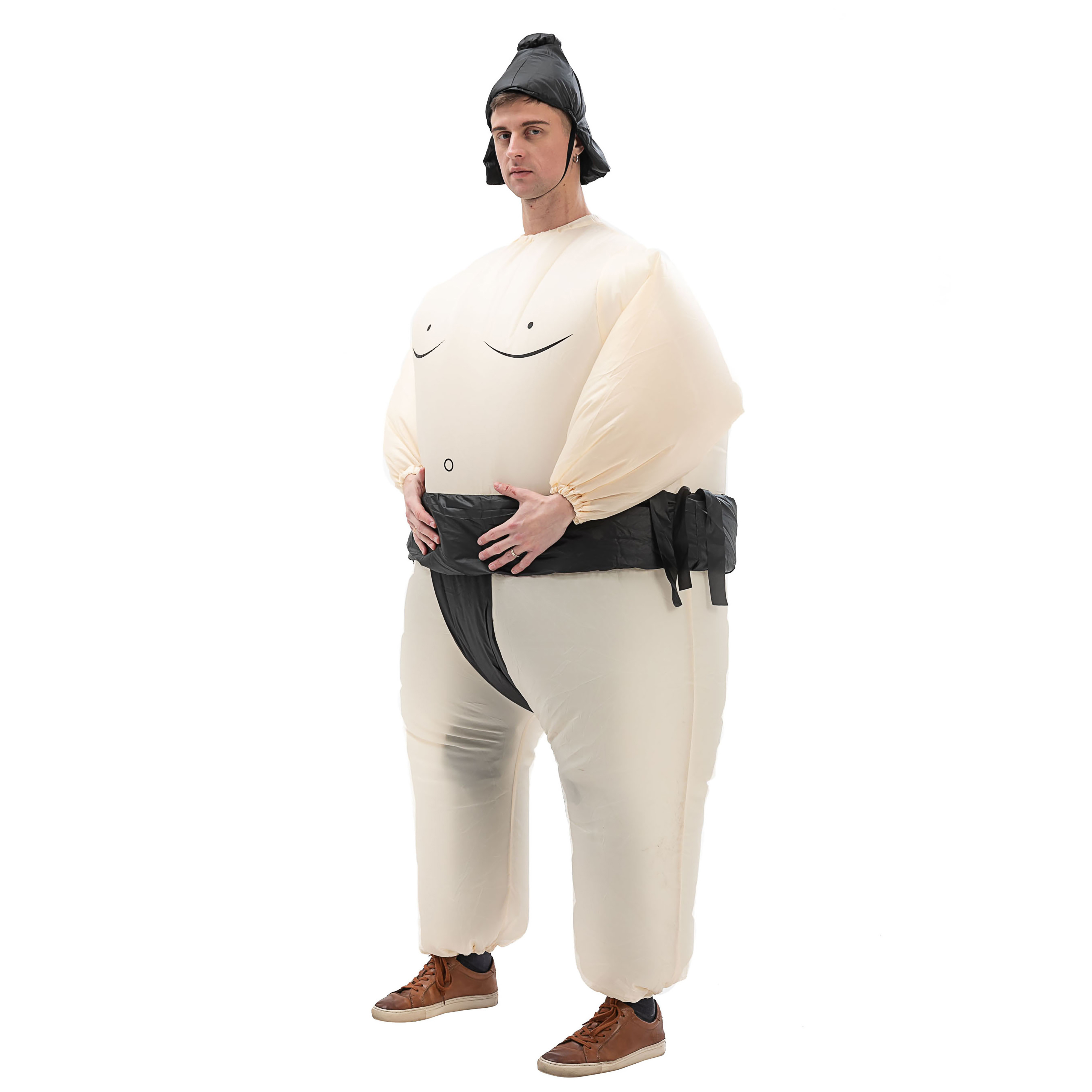 Unisex Inflatable Sumo Suit Adult Halloween & Christmas Fancy Costume for Wrestling Parties Party Christmas Inflatable Costume