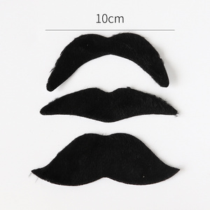 Handlebar Moustache Prop with Beard for New Year Dress up or Photo Props Beard decoration Halloween Party Supplies