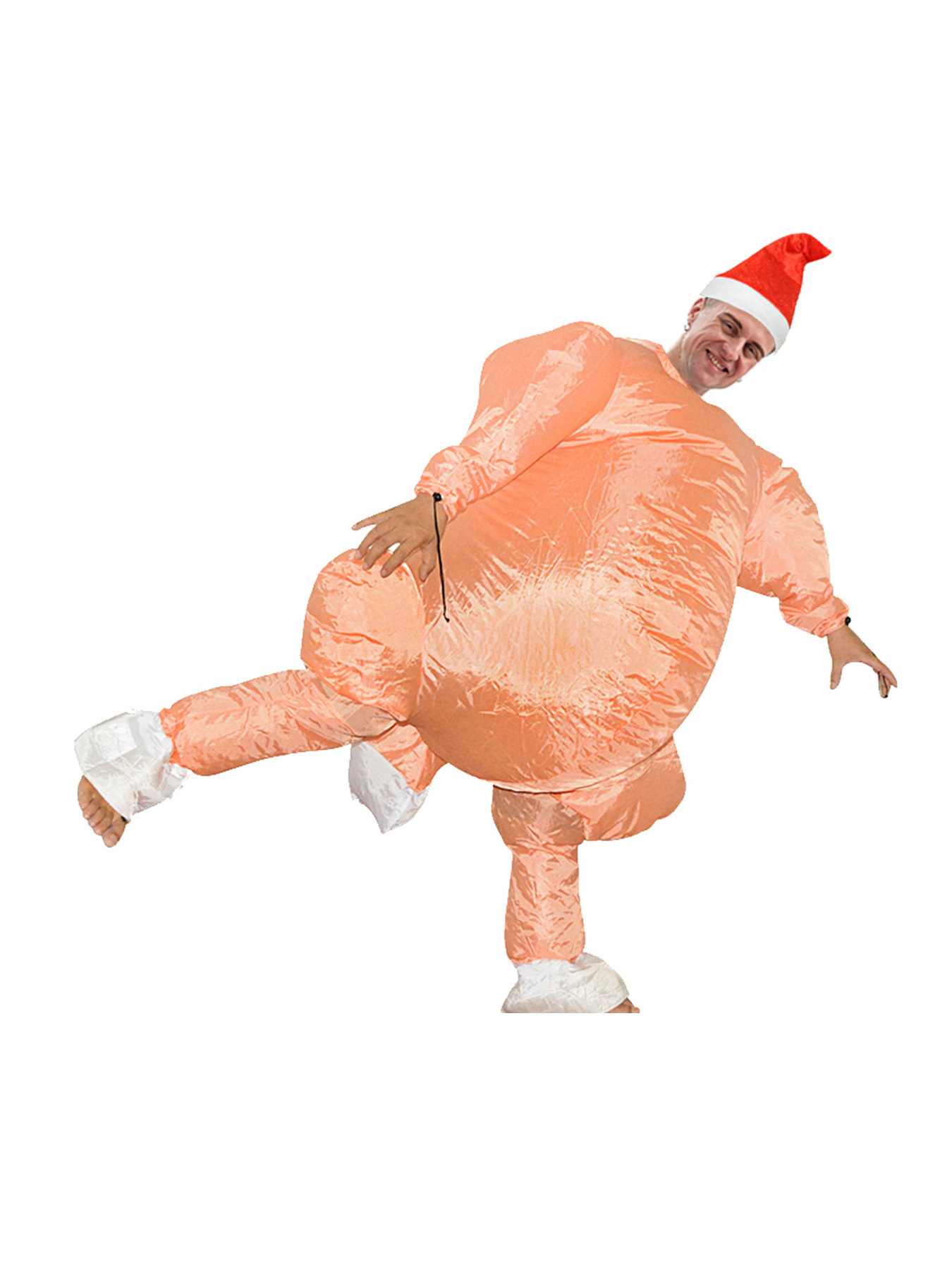 Hot Selling Product Holiday Party Adults Unisex Cosplay Inflatable Turkey Costume