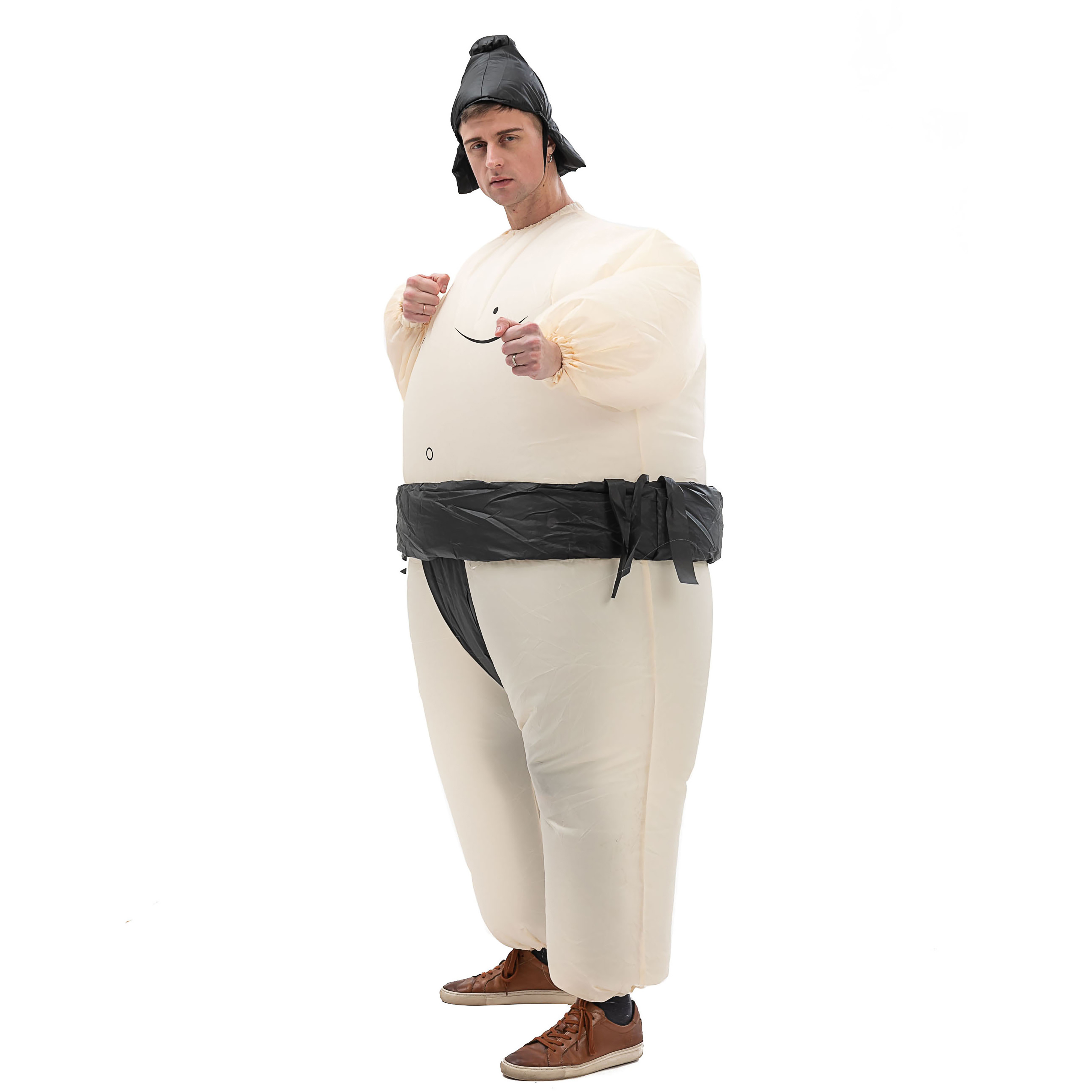 Unisex Inflatable Sumo Suit Adult Halloween & Christmas Fancy Costume for Wrestling Parties Party Christmas Inflatable Costume