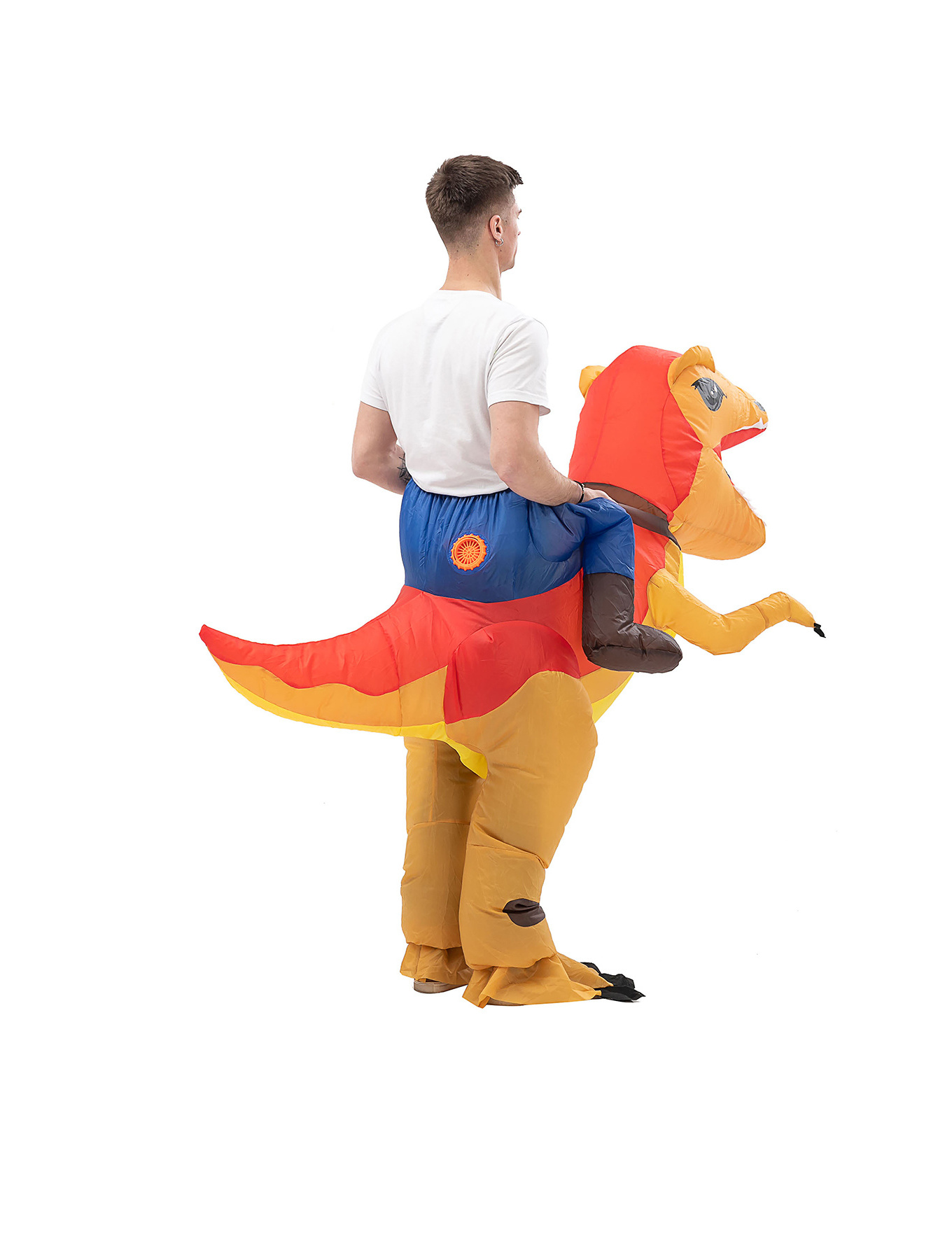 Inflatable Monster Costume Ride Dinosaur Inflatable Halloween Costume Funny Party Halloween Christmas Event Inflatable Costume