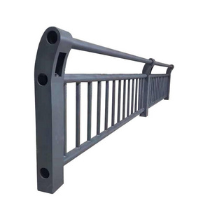 Railing Guardrail For Pedestrian Guard Metal Barrier Rail On Bridges Parapet In Rails Pipe Stainless Steel Sale Bridge Railings