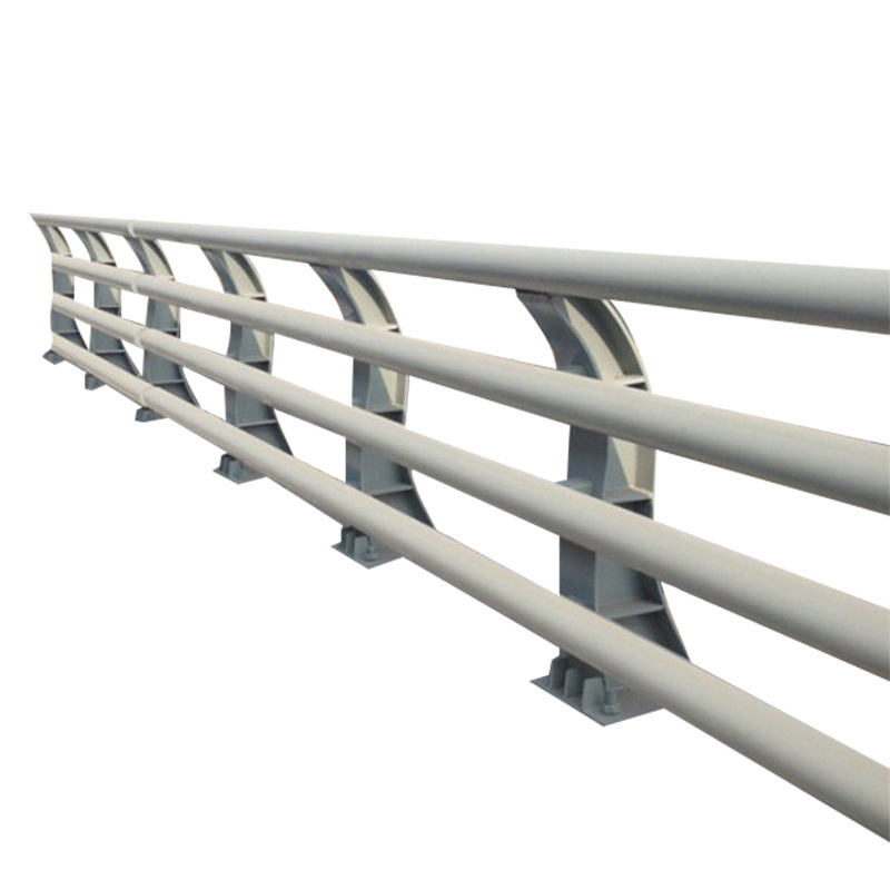 Customize Metal Highway Bridge Guardrail Traffic Crash Barrier Stainless Steel Bridge Railings Aluminum Balustrades Handrails