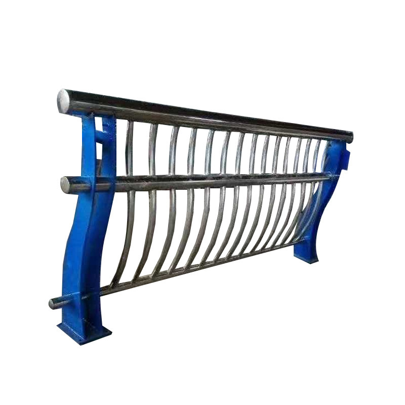 Customize Metal Highway Bridge Guardrail Traffic Crash Barrier Stainless Steel Bridge Railings Aluminum Balustrades Handrails