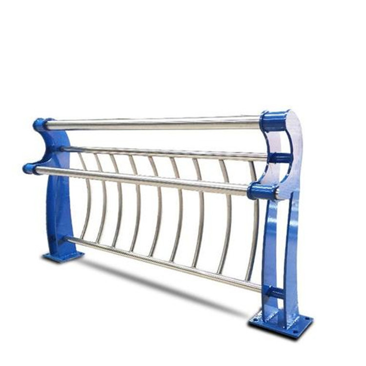 Bridge Guardrail Steel Rail Guard Handrail Aluminum On For Stainless Bridges Pedestrian Balustrades Highway Balustrade Railing