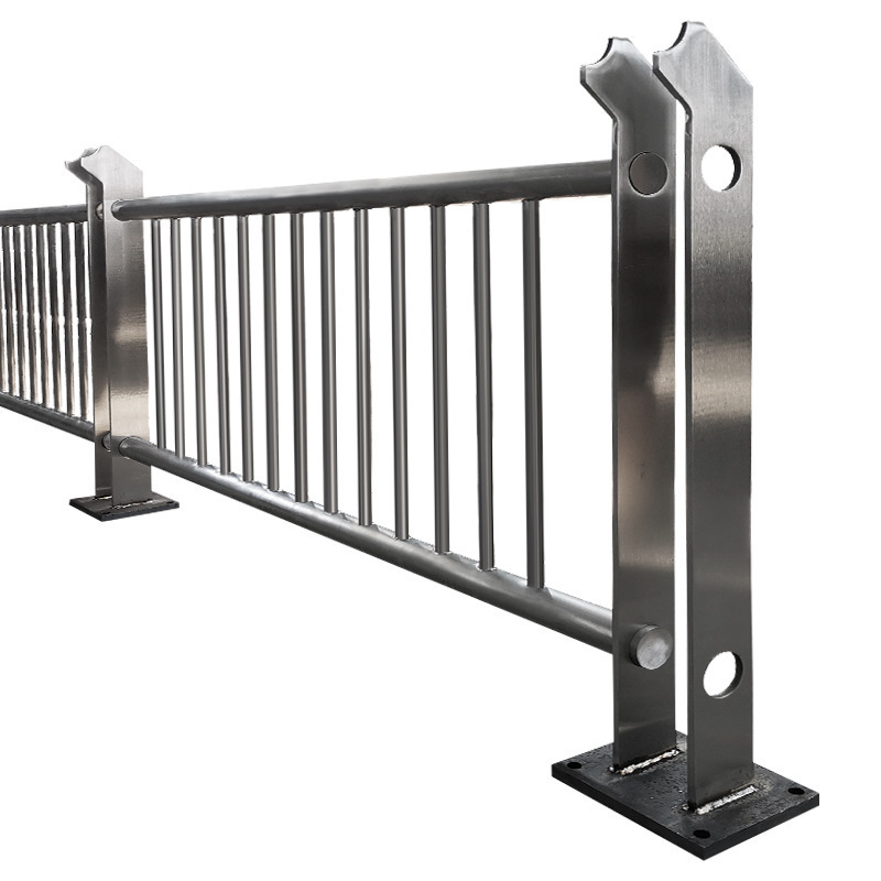 Bridge Guardrail Steel Rail Guard Handrail Aluminum On For Stainless Bridges Pedestrian Balustrades Highway Balustrade Railing