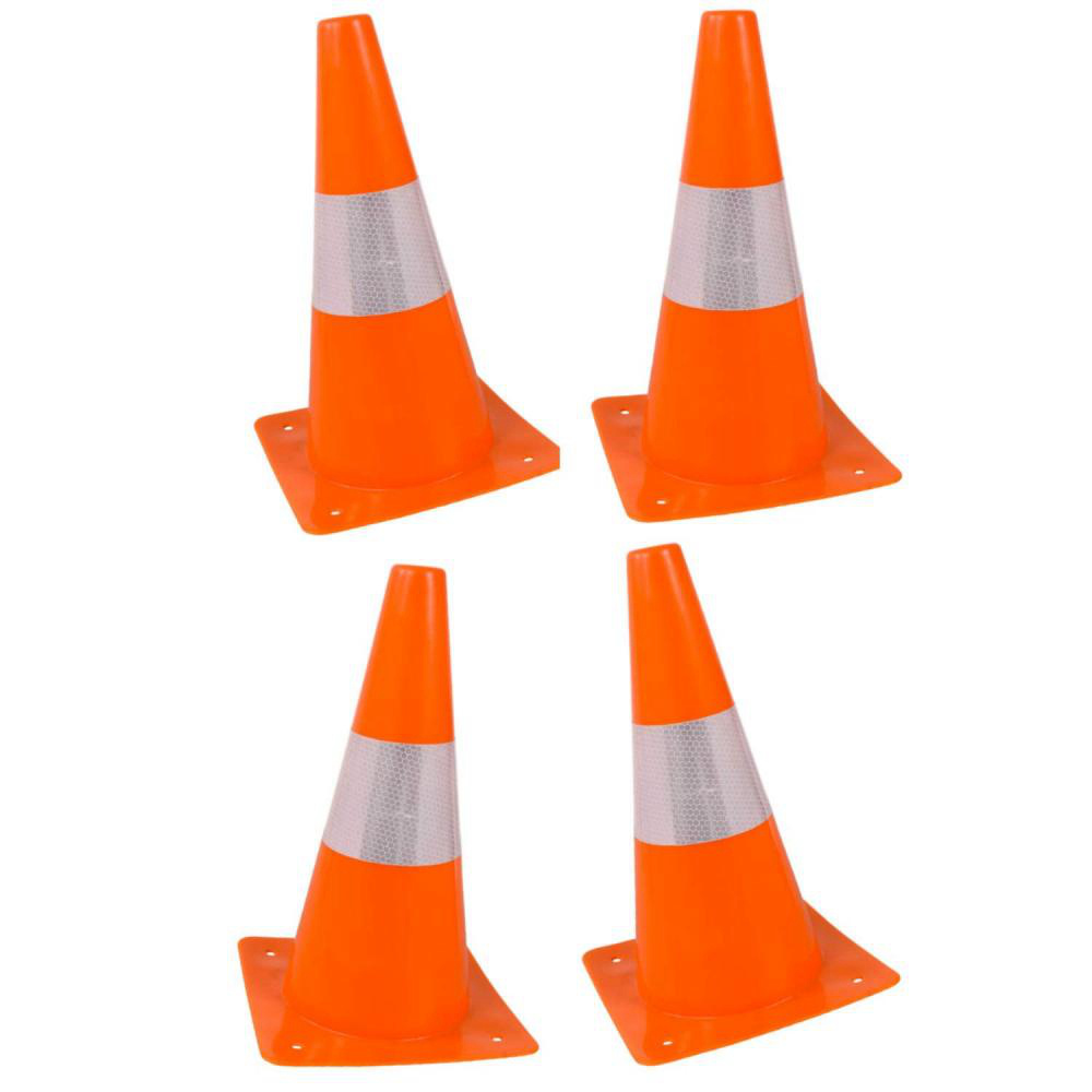 Factory Wholesale Customize 28inch Orange Road Cone 700mm Height High Impact Resistance PVC Traffic Cones