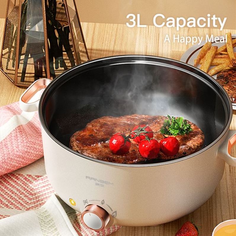 Electric Cooking Hot Wholesale Travel Self Heating Soup Pots Kitchen Ultralight Hotpot Steamer Mini Multi Wholesales Cooker Pot