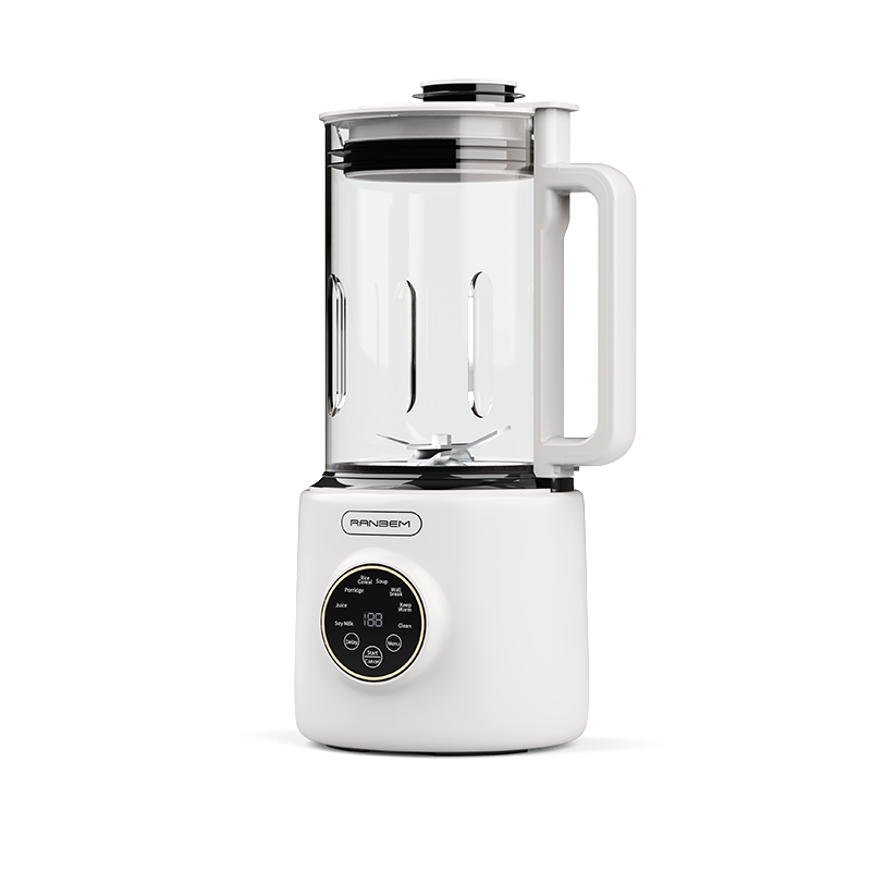 RANBEM Single Glass Blender 1200ml Almond Milk Maker Baby Food Blender Vitamer Soya Bean Blender