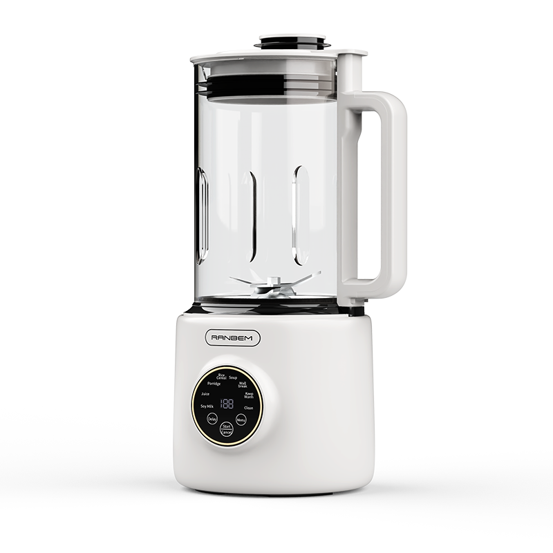 RANBEM Single Glass Blender 1200ml Almond Milk Maker Baby Food Blender Vitamer Soya Bean Blender