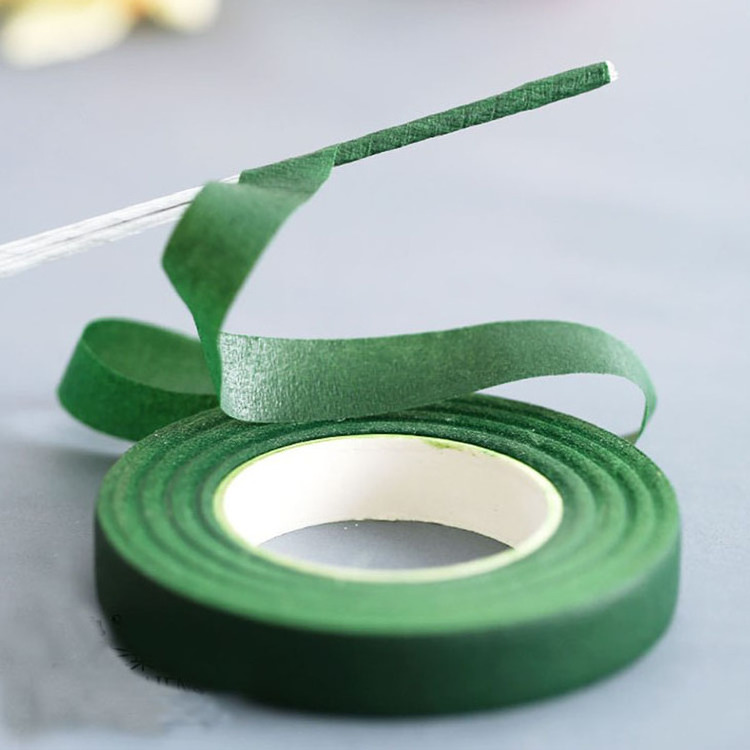 Dark green floral Tape Handmade Floral Wrap Decoration for Bouquet Wrapping