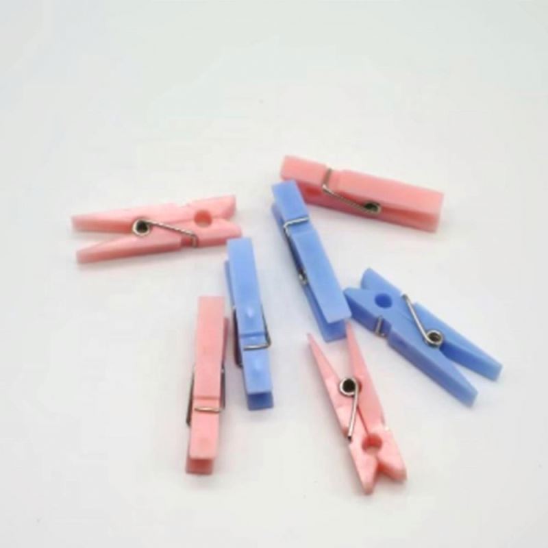 Eco Friendly Plastic Bird Clothes Pins Custom Large Plastic Clothespin Jumbo Pink Clothes Pegs