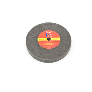 HUIRONG Hot selling Customized sharpness Nylon polishing pad fiber polishing pad burring wheel glass fiber disc