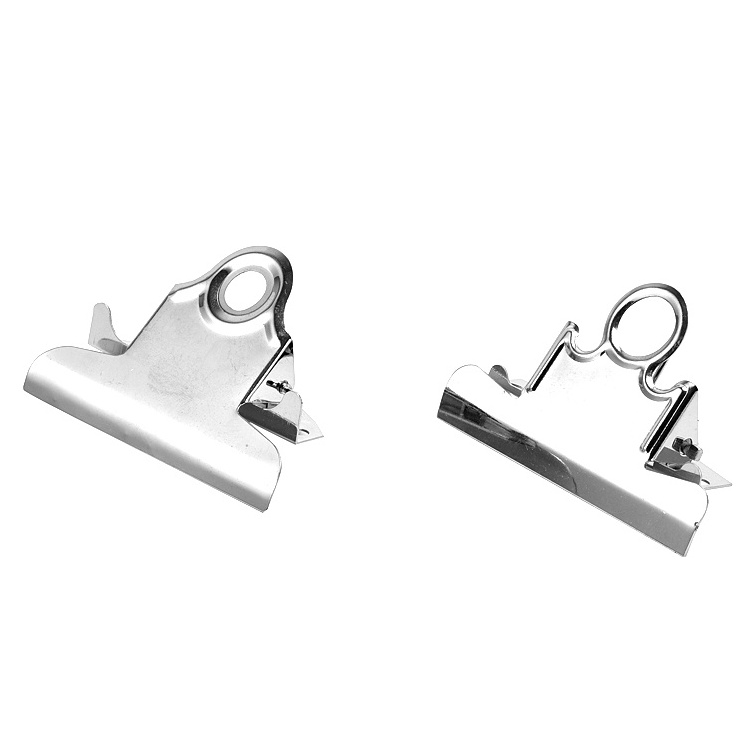 Large Bulldog Clip, Coideal 10 Pack Silver Stainless Steel File Money Binder Clips Clamps/Metal Food Bag Paper Clips