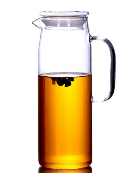 High-borosilicate glass kettle large-capacity teapot transparent cold water kettle