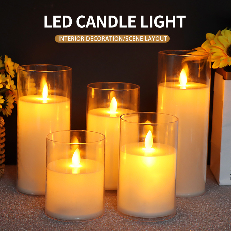 Led Candle Lamp Electronic Battery Power Candles Flameless Flicke Tea Candles For Decor Wedding Decorative Light