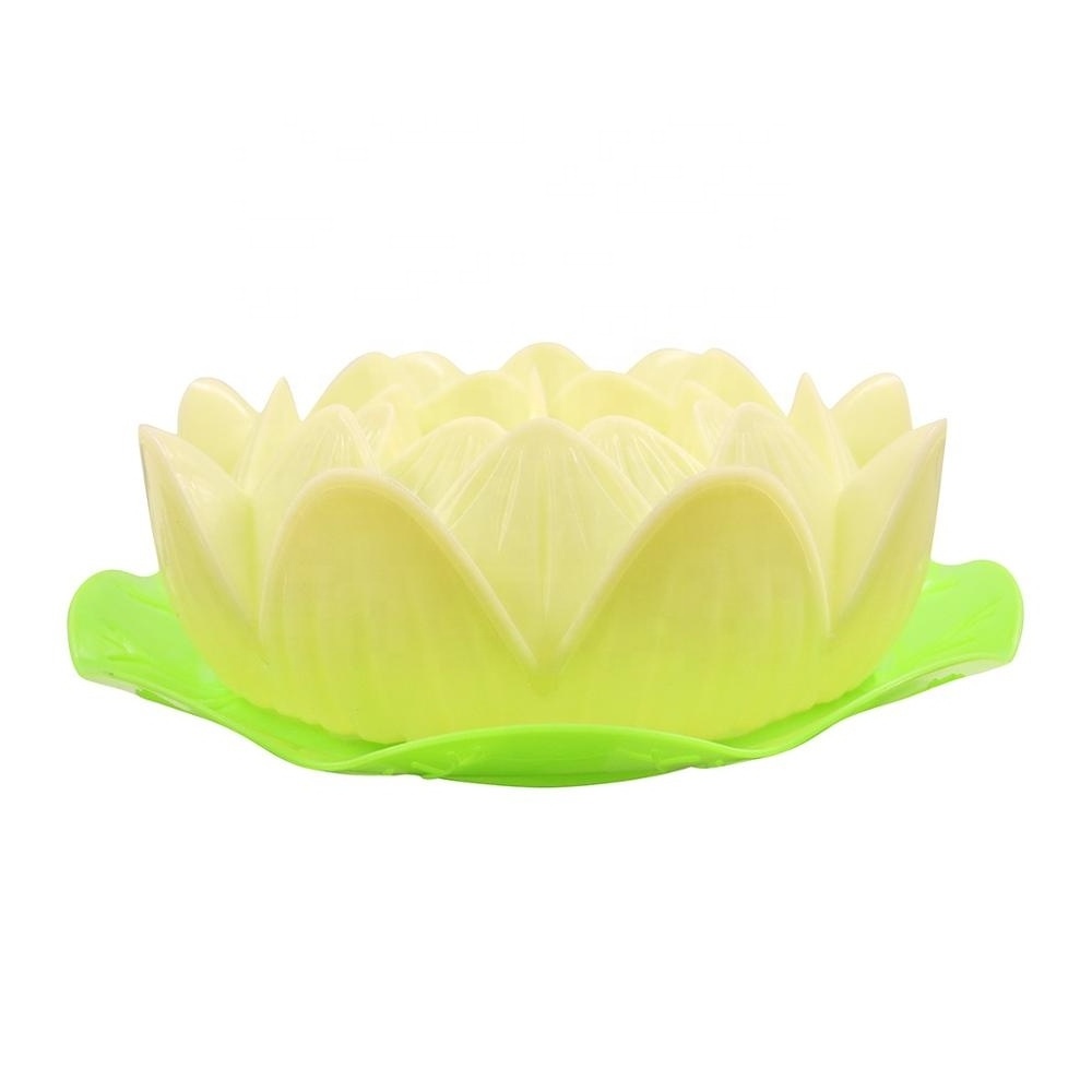 LED Candle Batteries Operated Flame Light Decoration Home Garden Lotus Led Candle